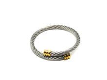 Load image into Gallery viewer, Cable Expanding Bracelet Thin - Stainless Steel w/ Ball Tips
