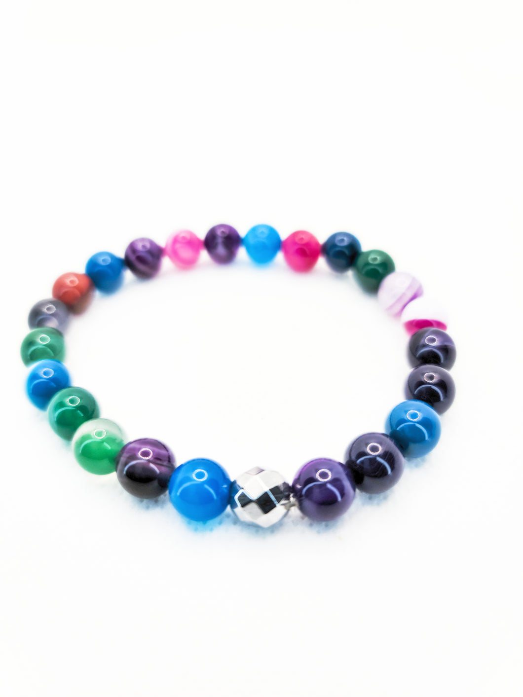 Mineral Stretch — Multi-Colour Glass