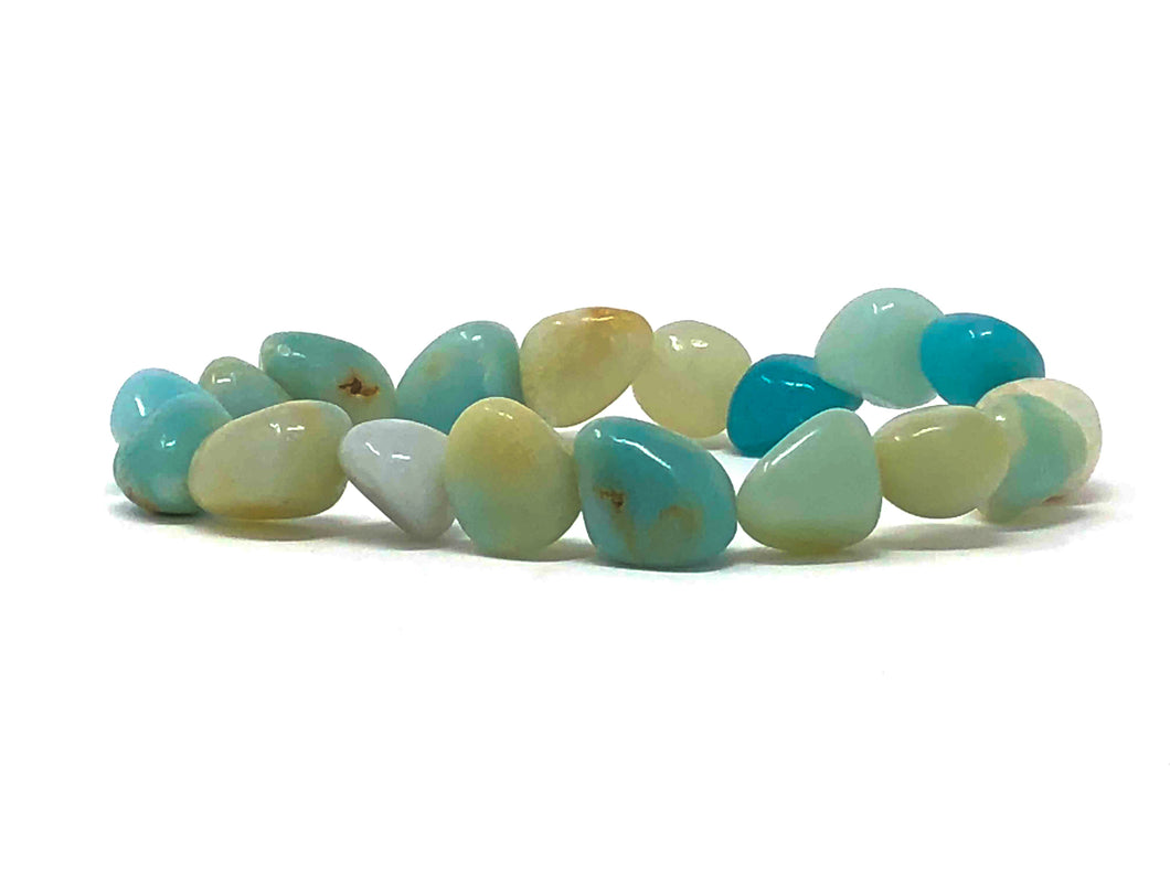 Mineral Chunk Bracelet — Amazonite