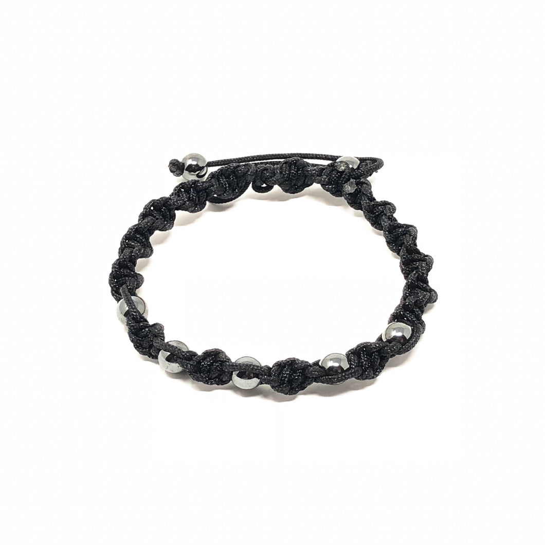 DNA Strand Bracelet — Black