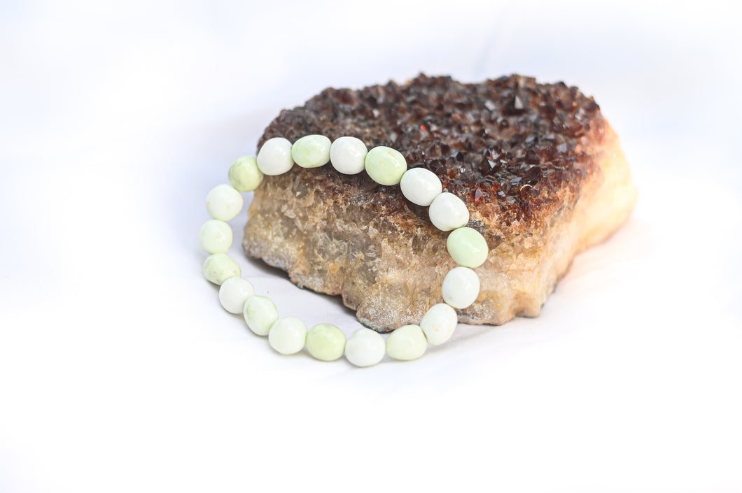 Mineral Tumble — Lemon Chrysoprase