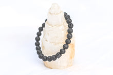 Load image into Gallery viewer, Fancy Mineral Stretch Bracelet — Lava Stone
