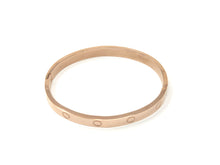 Load image into Gallery viewer, Fashion Bangle — Rose Gold Plated
