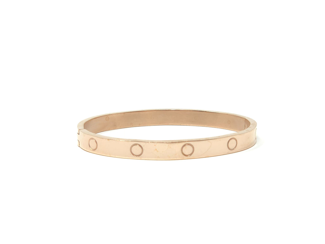 Fashion Bangle — Rose Gold Plated