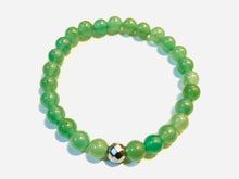 Load image into Gallery viewer, Mineral Stretch — Aventurine (Jade Colour)
