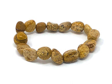 Load image into Gallery viewer, Mineral Chunk Bracelet — Petrified Wood
