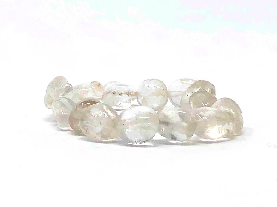 Mineral Chunk Bracelet — Quartz