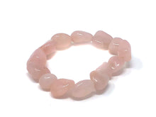 Load image into Gallery viewer, Mineral Chunk Bracelet — Rose Quartz
