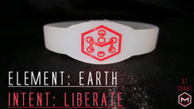 Load image into Gallery viewer, 396Hz Solfeggio UT Liberation Silicone Band
