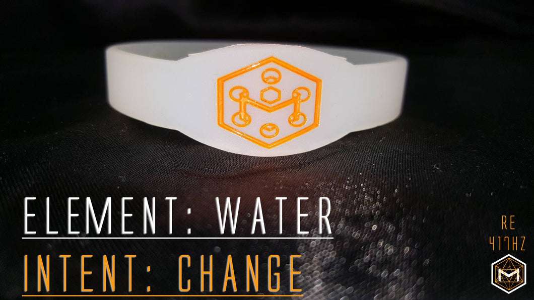 417Hz Solfeggio RE Change Silicone Band