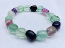 Load image into Gallery viewer, Mineral Tumble — Rainbow Fluorite
