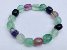 Load image into Gallery viewer, Mineral Tumble — Rainbow Fluorite
