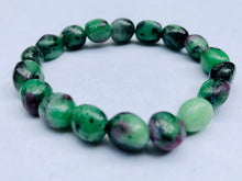 Load image into Gallery viewer, Mineral Tumble — Ruby in Zoisite
